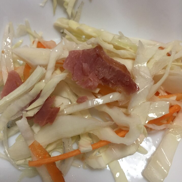 焼き豚と生野菜サラダ混ぜ！
